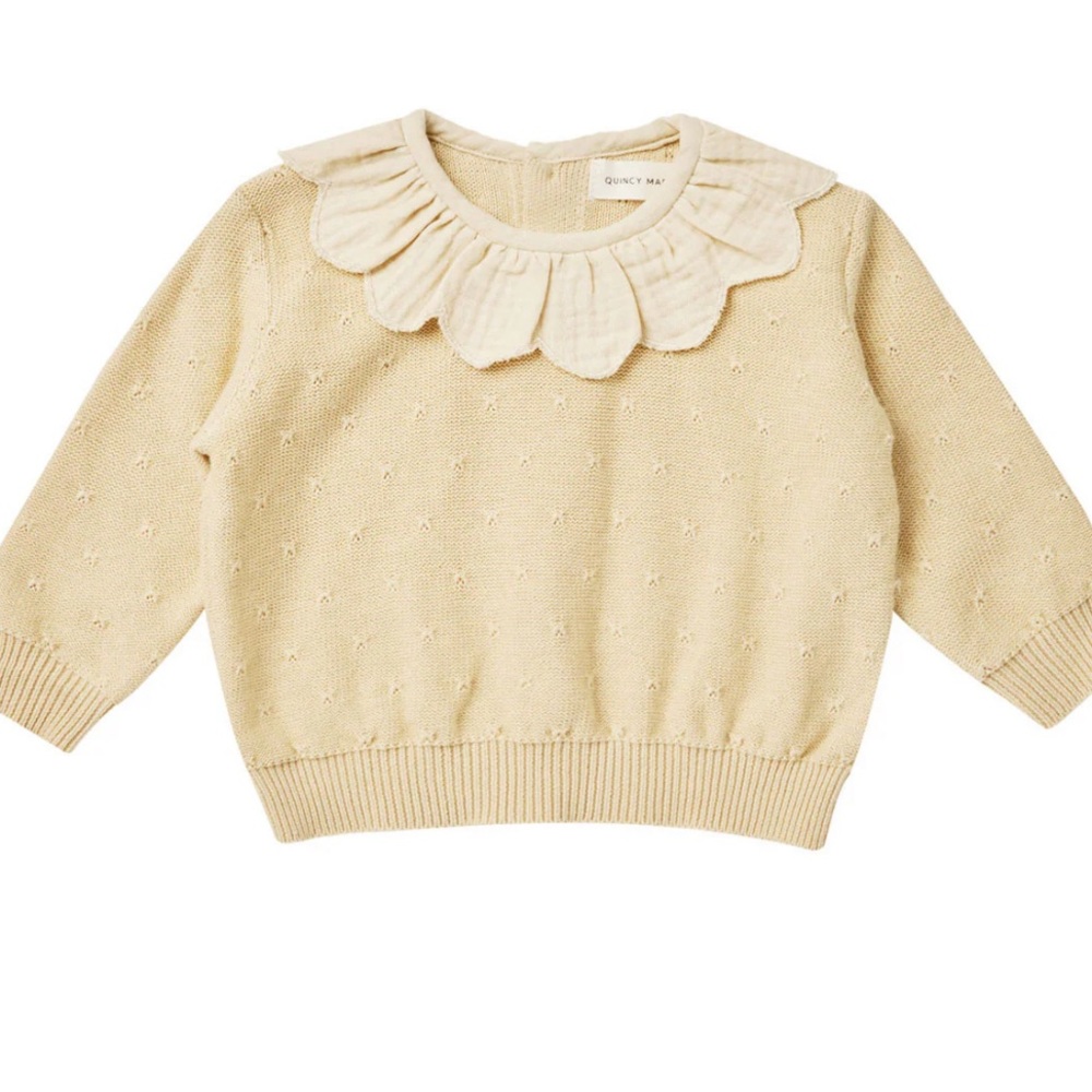 Quincy Mae Petal Knit Sweater
